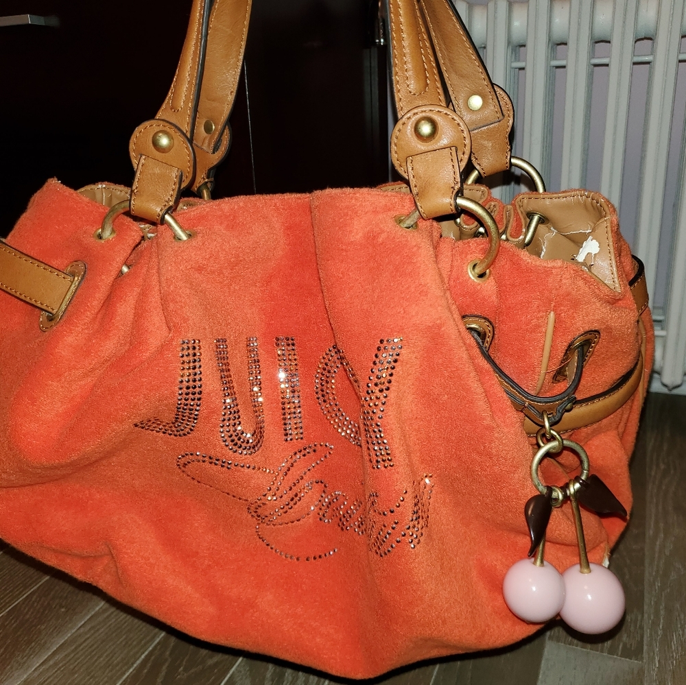 Juicy couture vintage terrycloth bag